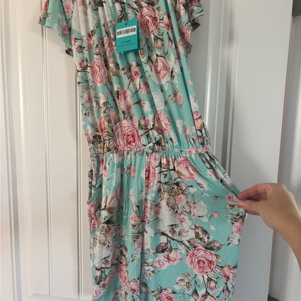 Posh peanut girls romper size 10-12 NWT